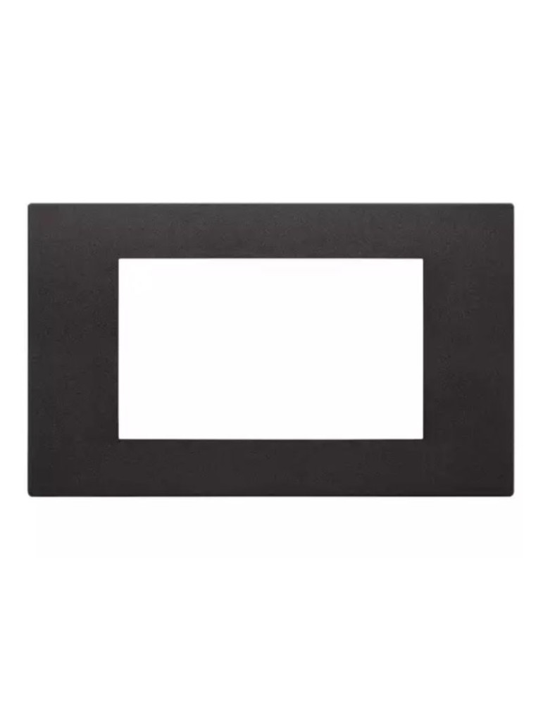 Placca 4 Moduli Nero Serie Linea VIMAR - 30654.02
