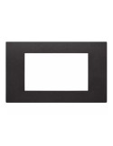 Placca 4 Moduli Nero Serie Linea VIMAR - 30654.02