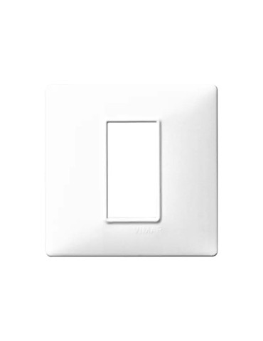 Placca 1 Modulo Bianco Serie Plana VIMAR - 14641.01