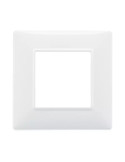 Placca 2 Moduli Bianco Serie Plana VIMAR - 14642.01