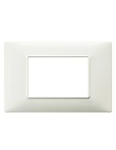 Placca 3 Moduli Avorio Serie Plana VIMAR - 14653.02