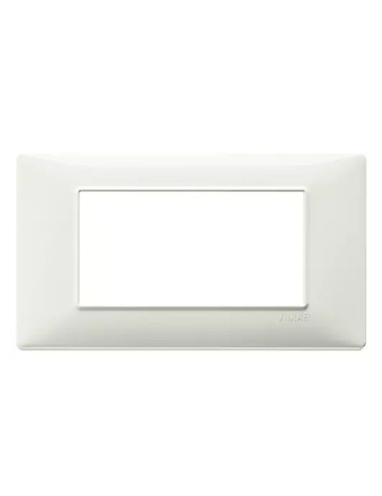 Placca 4 Moduli Avorio Serie Plana VIMAR -14654.02