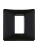 Placca 1 Modulo Nero Serie Plana VIMAR - 14641.05