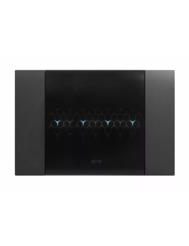 Placca Cornice SMART TOUCH 44 METALLO Grigio TeKla Opaco 4Mod Fino A 7 Comandi AVE - 44PSMTC4GTK