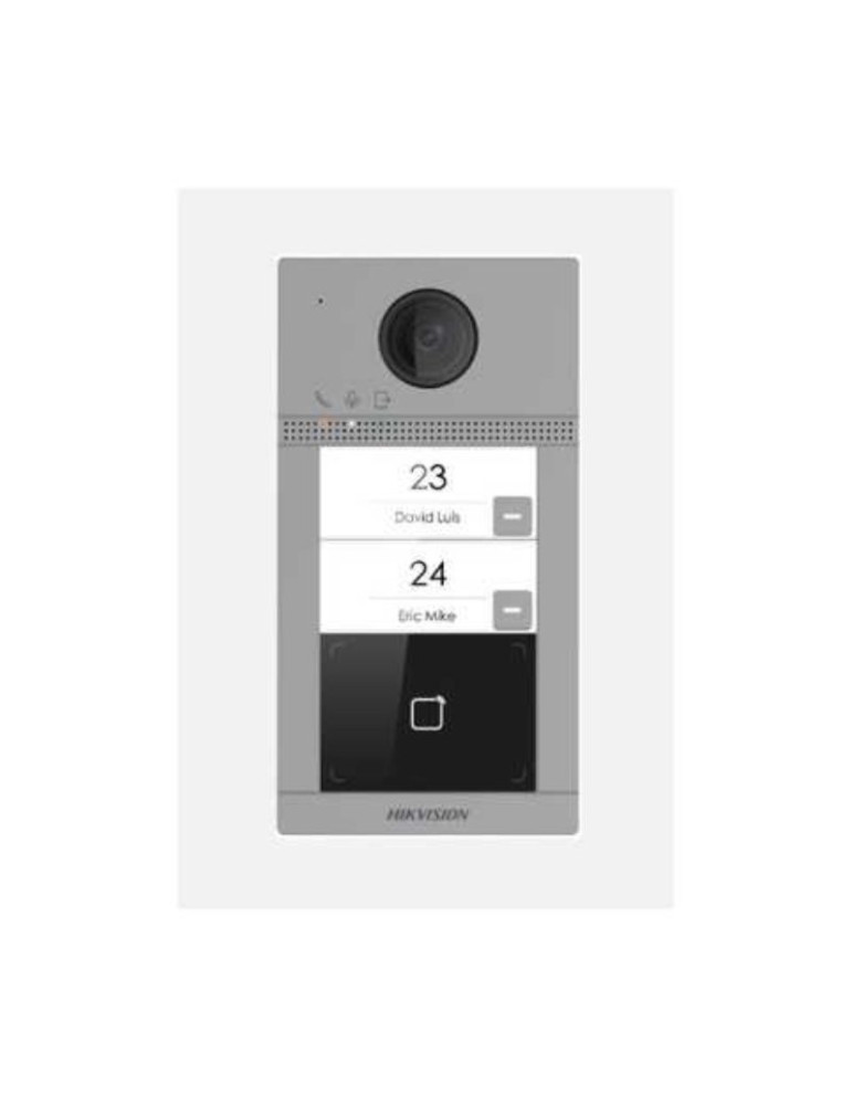 Videocitofono Postazione Esterna IP65 Bifamiliare HIKVISION - DS-KV8213-WME1 305303623