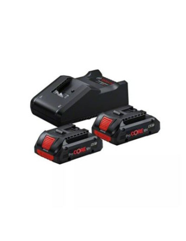 Batterie Con Caricatore 2XPC18V4.0+GAL18V-40 Professional BOSCH - 1600A01BA3