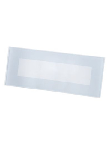 Segnapasso In Vetro TRICOLOR LED Dimmerabile Da Incasso 6W Per Scatole Standard 506 IP66 LAMPO - SPLED506VMC