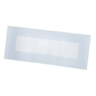 Segnapasso In Vetro TRICOLOR LED Dimmerabile Da Incasso 6W Per Scatole Standard 506 IP66 LAMPO - SPLED506VMC