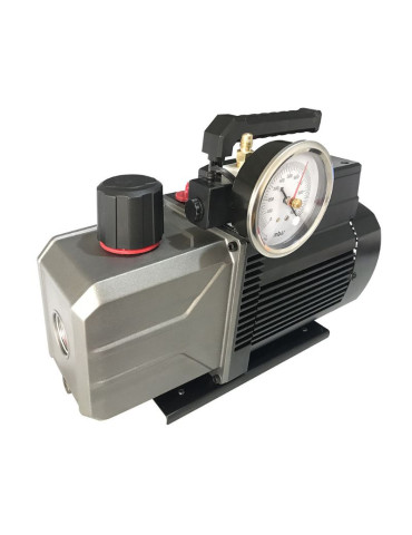 Pompa Del Vuoto Bistadio TS85 BEV-BEVBO Con Elettrovalvola E Vacuometro Per Gas R32  TECNOSYSTEMI - 100025