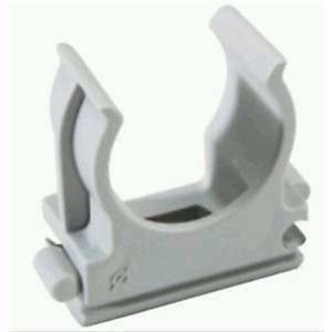 Supporto A Scatto Per Tubo Ø 16 100pz Grigio LE OFFICINE - 29177