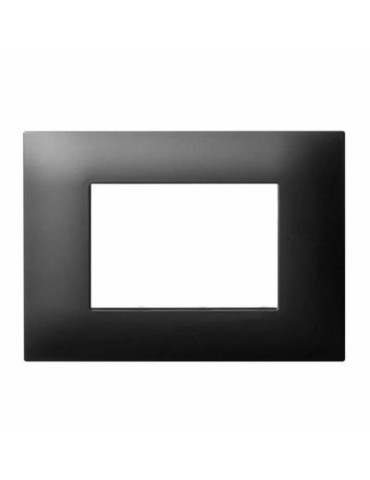 Placca Cornice Tecnopolimero Young S44 Grigio Tekla 3 moduli AVE - 44PJ03GTK