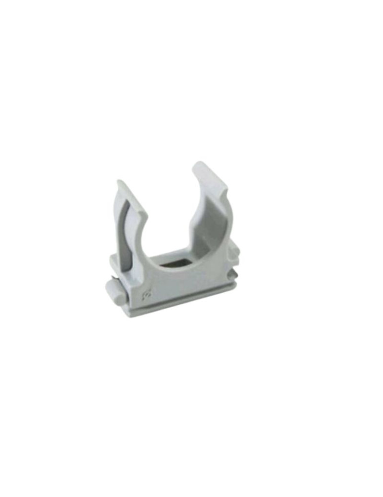 Supporto A Scatto Per Tubo Ø 16 100pz Grigio LE OFFICINE - 29177