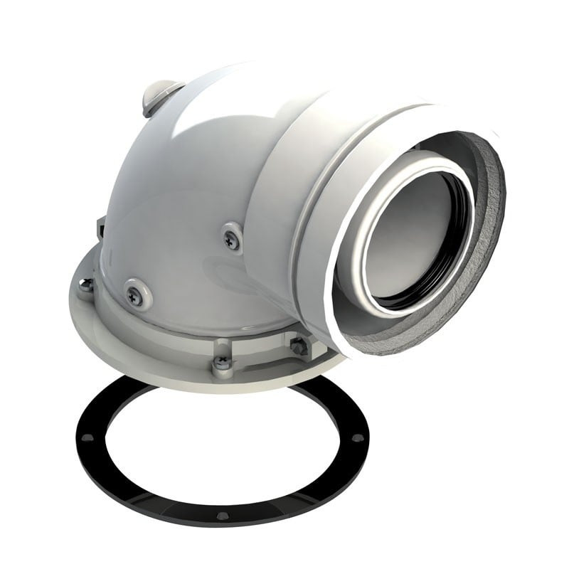 Kit Curva Coassiale 90 Gradi 100/60 FERROLI - 041084X0