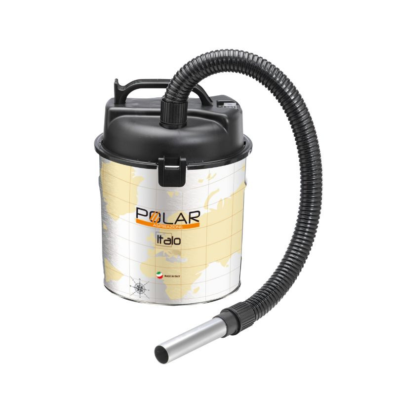 Aspiracenere Elettrico Polar 900W Serbatoio Litografato 18L Con Maniglia VINCO - 47164