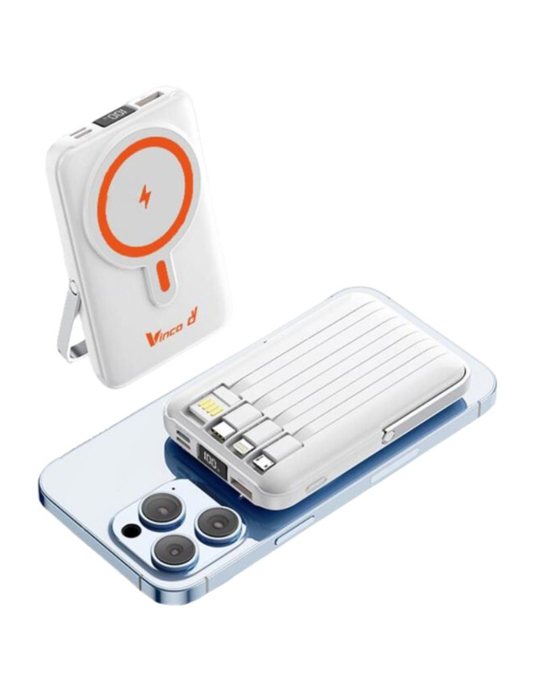 Power Bank Con Magsafe YM-852 10.000 mAH VINCO - 00010