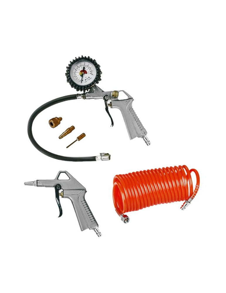 Kit Accessori Universali Per Compressore 3Pz VINCO - 60615