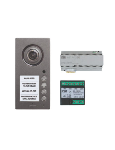 Kit Base Impianto Video MIKRA PLUS Sistema 2Voice URMET - 1784/700