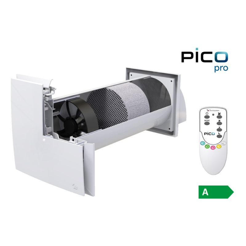 PICO PRO 45 Aspiratore D'Aria Unità Di Ventilazione Con Recupero Di Calore TECNOSYSTEMI - ACD100057