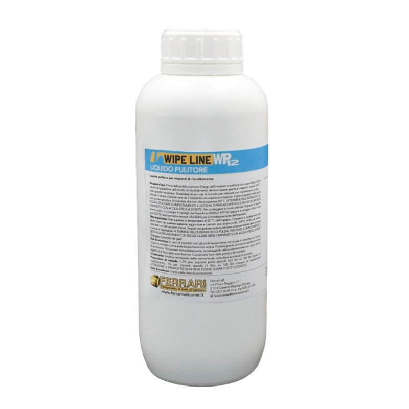 Liquido Pulitore Per Impianti Di Riscaldamento Wipe Line FERRARI - WP12