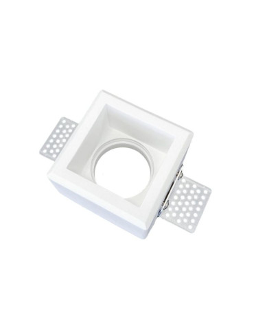 Porta Faretto In Gesso Quadrato Gu10 Tecnoswitch AREA LED - GE121AL