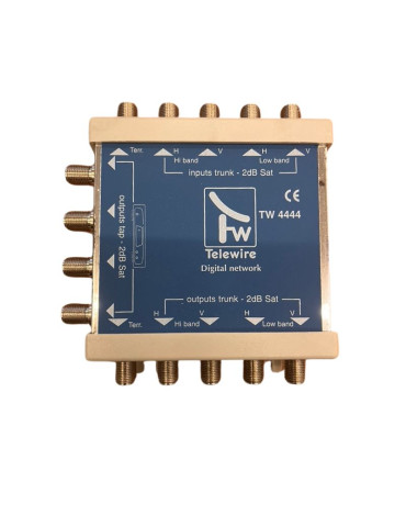 Derivatore 4 Uscite Satallitare TELEWIRE - 4444