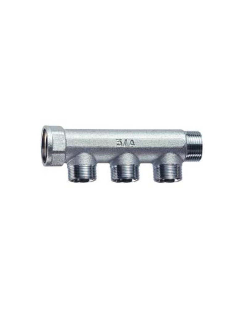 Collettore Componibile M-F Cromato 3 Vie 3/4'' Int. 36mm FAR - 3350 34