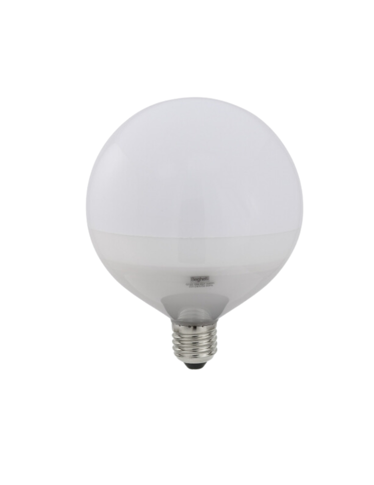 Lampadina A Led EcoLed Globo 15W 23V E27 4000K BEGHELLI - 56083