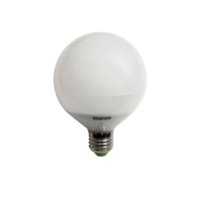 Lampadina A Led Saving Globo E27 24W 6500L Luce Fredda BEGHELLI - 56868