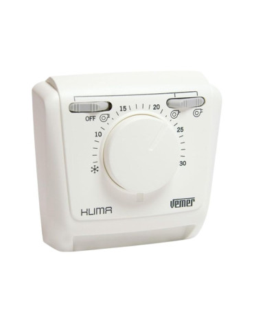 Termostato Meccanico A Membrana Klima 3 Velocità Per Fan Coil VEMER - VE268900