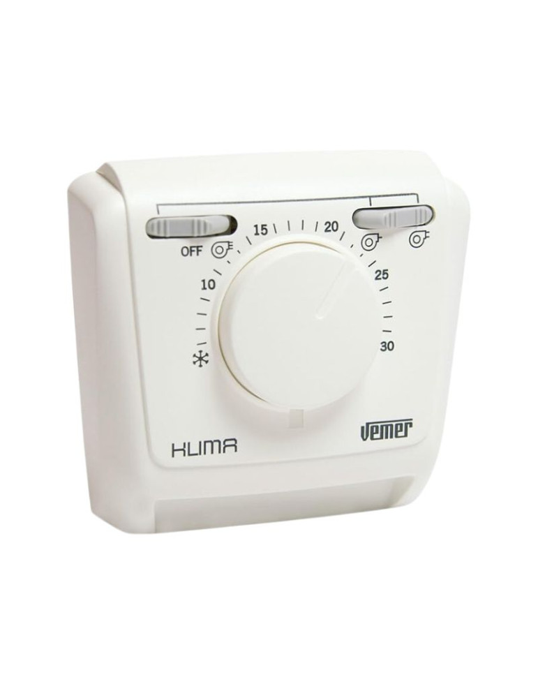 Termostato Meccanico A Membrana Klima 3 Velocità Per Fan Coil VEMER - VE268900