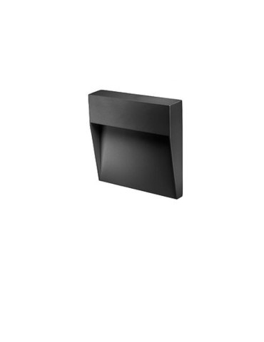 Segnapasso BILBAO 3 Antracite SQUARED 3W Ip65 Cct Selezionabile BOTLIGHTING - BILBAO3GQ