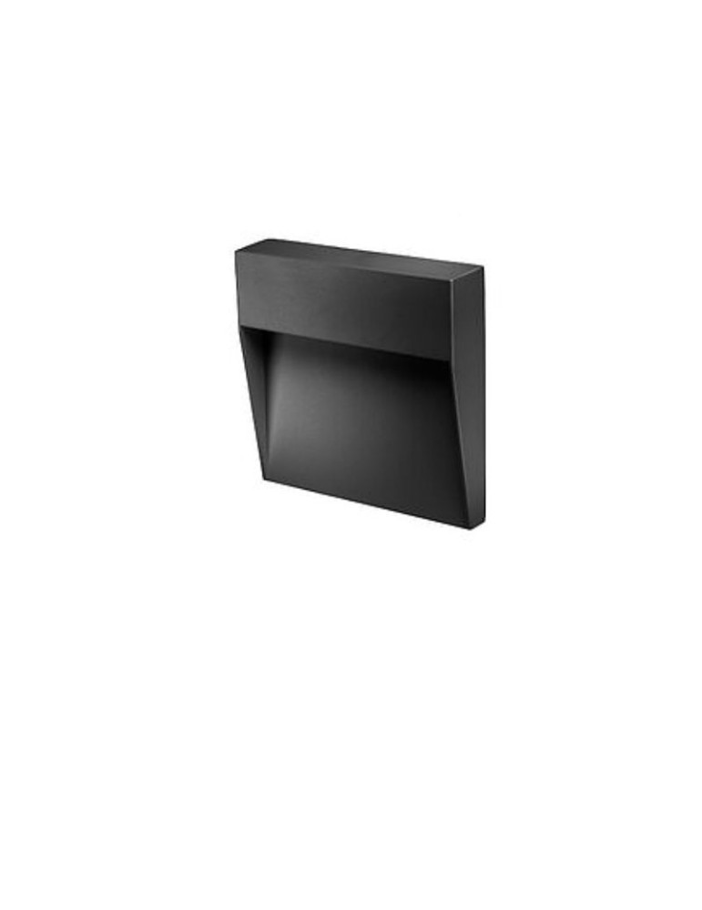 Segnapasso BILBAO 3 Antracite SQUARED 3W Ip65 Cct Selezionabile BOTLIGHTING - BILBAO3GQ