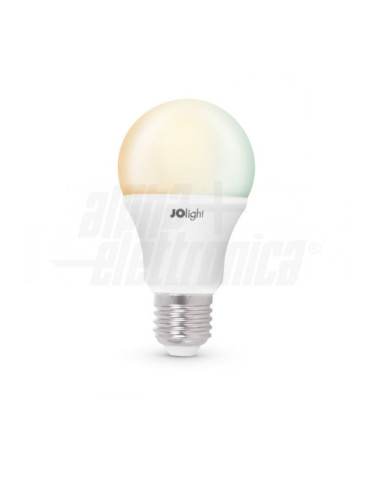 Lampadina Smart LED 10W JOLIGHT Bianco Dinamico CCT Regolabile  ALPHA ELETTRONICA - LB131/20WWPW