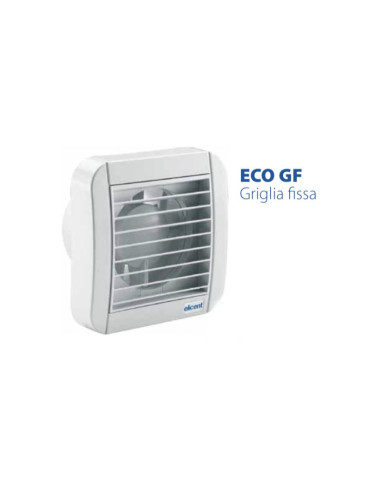 Aspiratore Elicoidale ECO LINE 120 GF Con Griglia Fissa ELICENT - 2MU6200