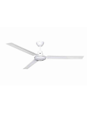 Ventilatore A Soffitto BIANCO 140 3 Pale Metallo Professionale 140cm CFG - EV025