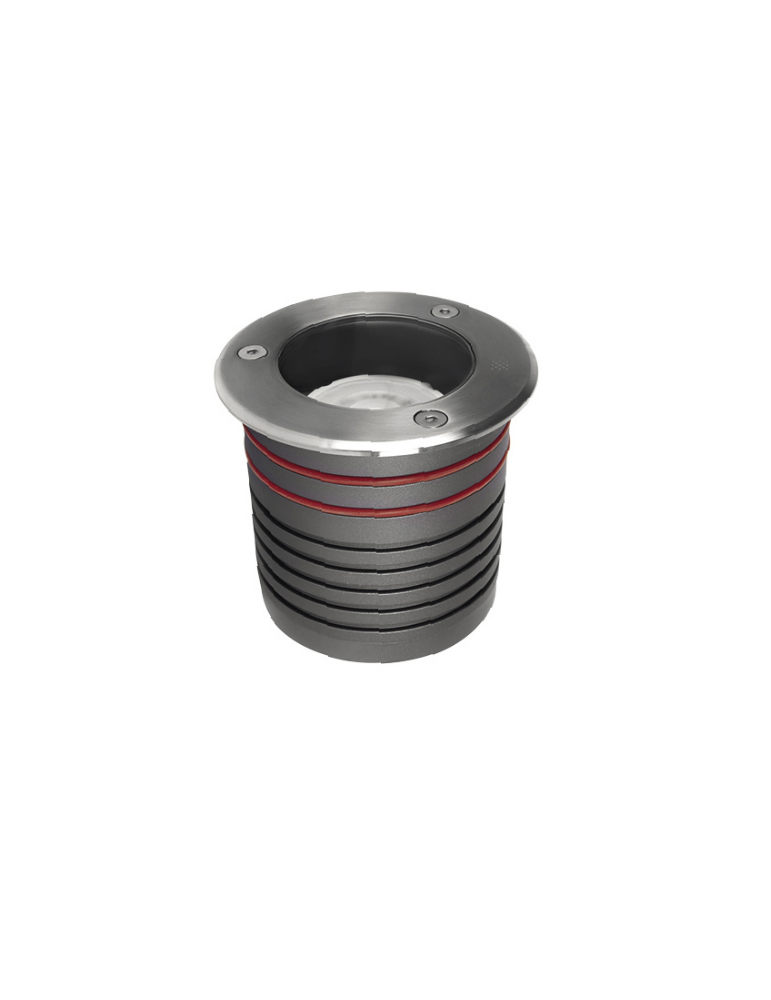 Faretto Per Esterno Apparecchio Carrabile Ad Incasso Senza Lampada OLAR GU10 OLP5SL Passivato 230V IP67 BOBOLI - OLP5SL