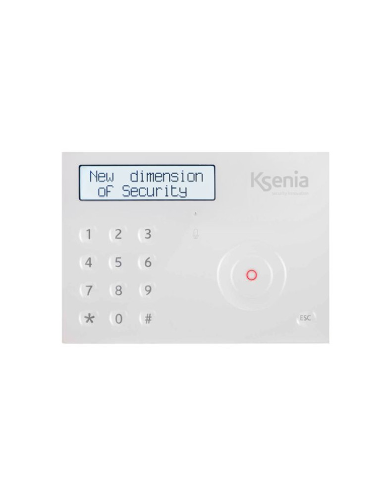 ERGO S Tastiera Bianca Da Interno LCD Soft Touch KSENIA - KSI2100020.301