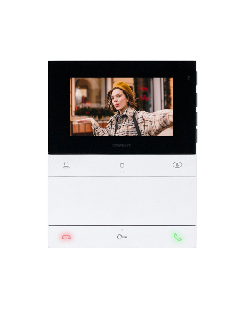 Monitor Vivavoce People A Colori Per Videocitofono 4.3 COMELIT - COEPL6721