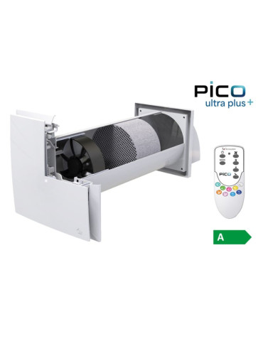 PICO ULTRA PLUS + 60 Aspiratore/Estrattore Statico con Recupero di Calore a Parete TECNOSYSTEMI - TNSACD100071