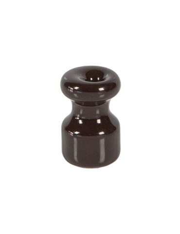 Isolatore In Ceramica Marrone Ø16mm FANTON - 84030BW