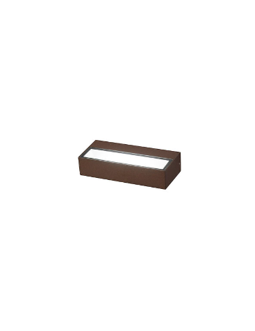 Applique Led Da Parere NIVES1 Per Interni/Esterni Corten BOT LIGHTING - NIVES112CK