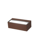 Applique Led Da Parere NIVES2 Per Interni/Esterni Doppia Emissione Corten BOT LIGHTING - NIVE220CK
