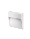 Segnapasso A Led Quadrato BILBAO 6 SQUARED Bianco 6W Per Applicazioni A Parete BOT LIGHTING - BILBAO6BQ