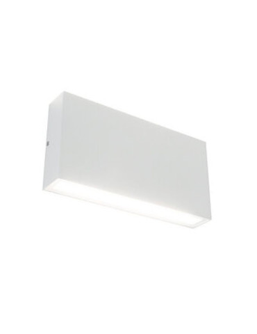 Applique Led Da Parete Rettangolare MADRID 24 Bianco Doppia Emissione 24W BOT LIGHTING - MADRID24BK