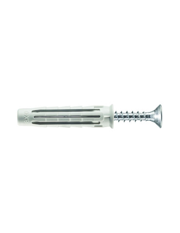 Tassello In Nylon Con Vite Tsp ø 5x25 mm ELEMATIC - T6/VA