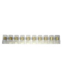 Morsetto 4mm Stecca Da 10 pz Le Officine - 23007